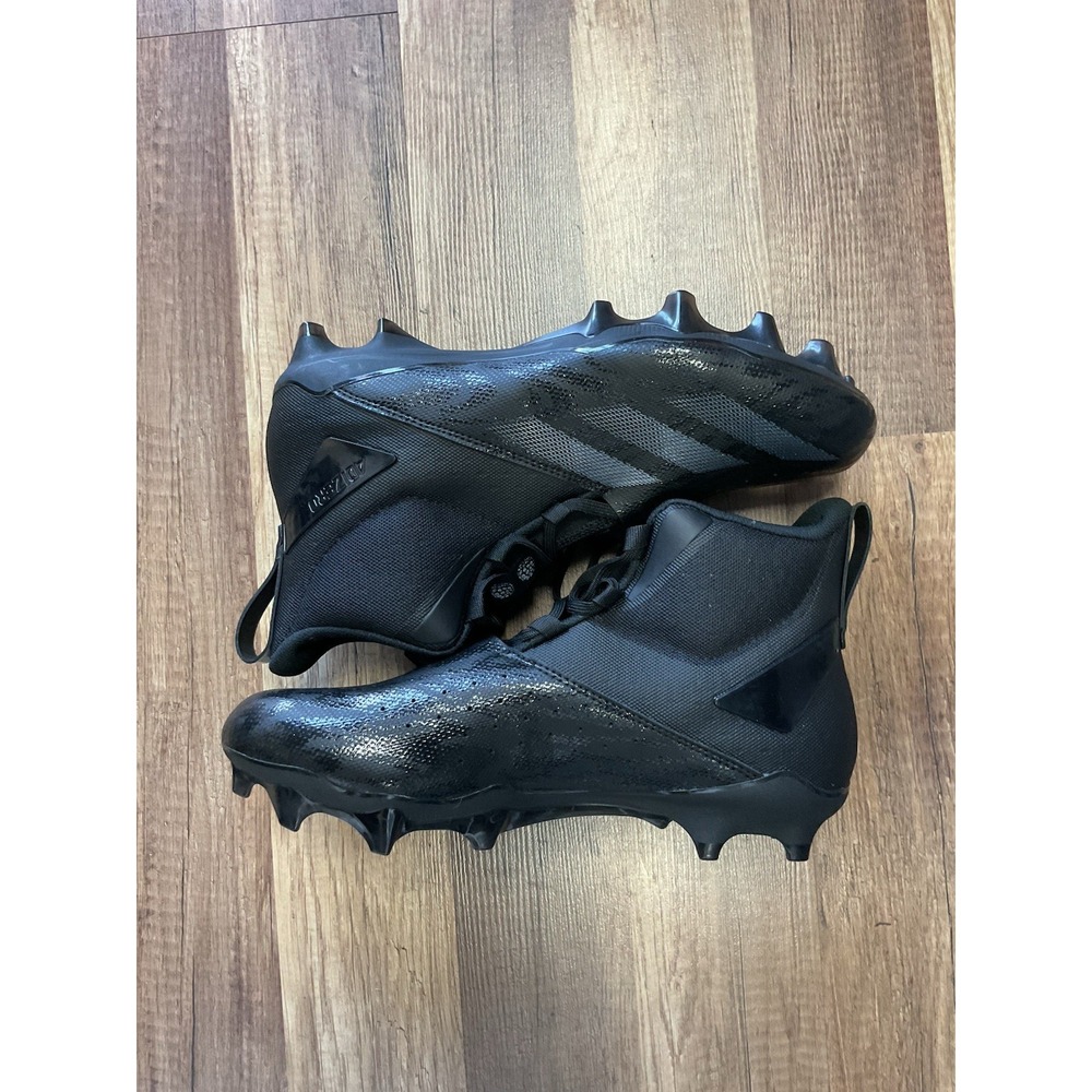 NEW Adidas Adizero Chaos Black Lineman Football Cleats Men's Size 11 - ID9103 - Picture 4 of 7